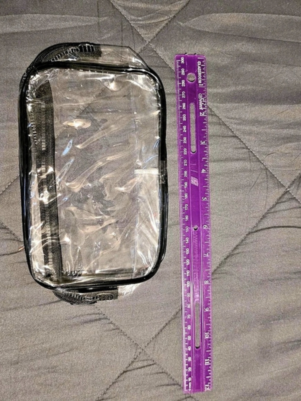 Clear Cosmetic Travel Pouch